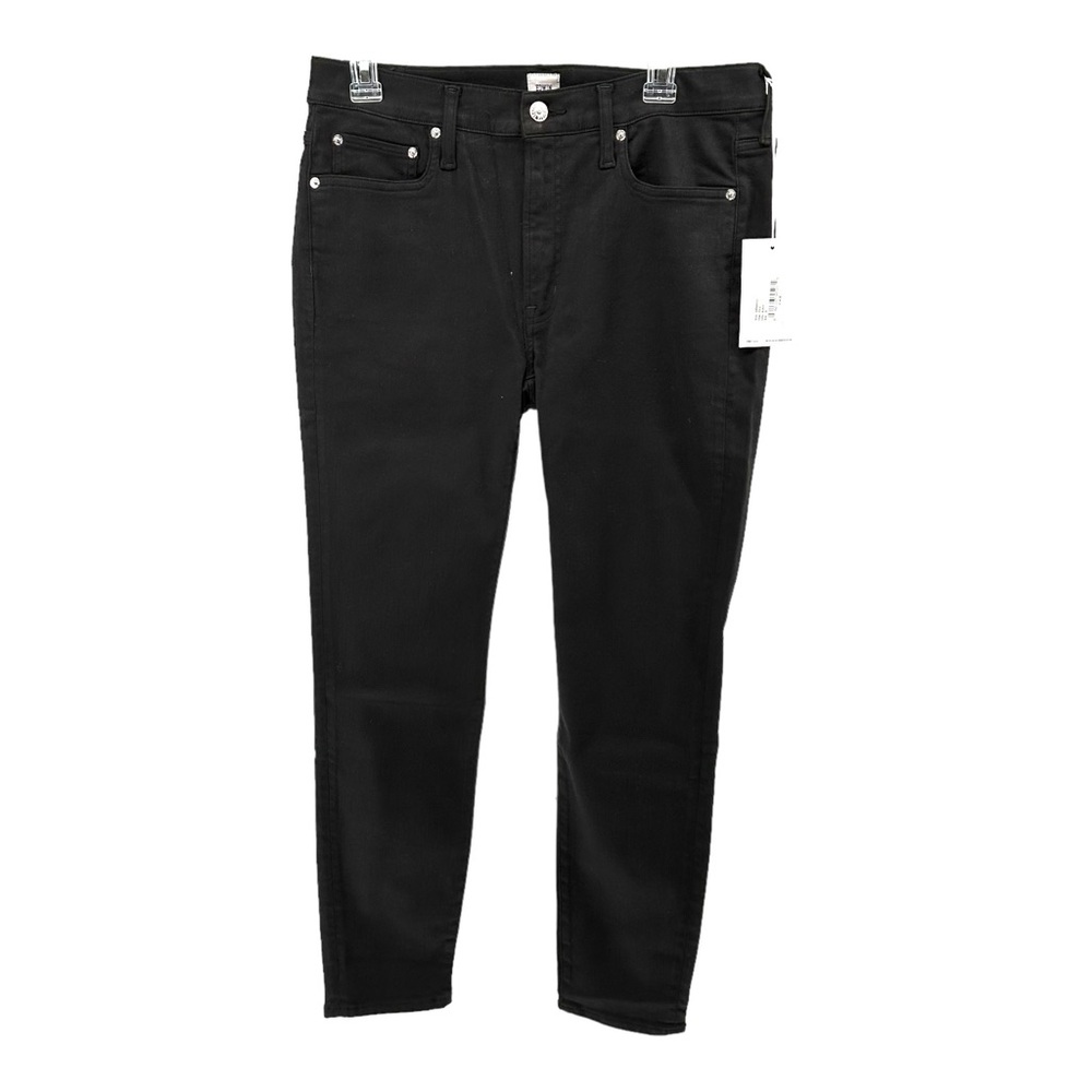 Edwin NWT Women’s 32 Black 9” Mid Rise Skinny Jeans Denim Casual